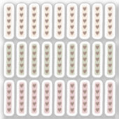 Pegatina de vinilo con forma personalizada シール (正面)