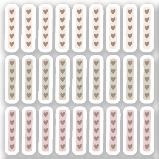 Pegatina de vinilo con forma personalizada シール (正面)