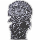 Pegatina de vinilo con forma personalizada シール (正面)