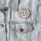 Pegatina de vinilo con forma personalizada 缶バッジ (インサイチュ)