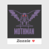 Pegatina de vinilo con forma personalizada mothman シール (シート)