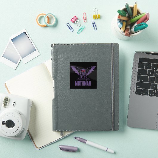 Pegatina de vinilo con forma personalizada mothman シール (iPadカバー)