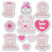 Pegatina de Vinilo Panda シール (正面)