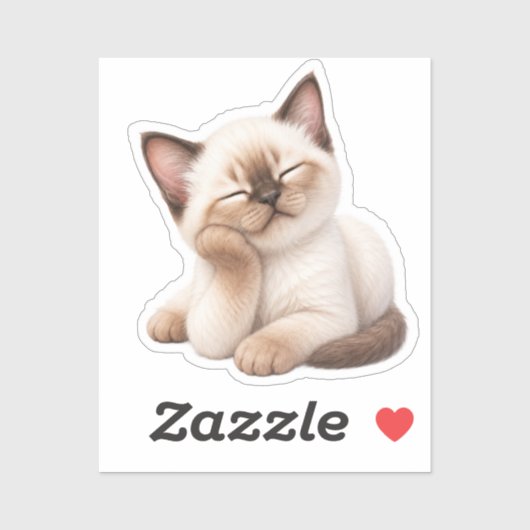 Pegatina Gatito Kawaii Adorable シール (シート)