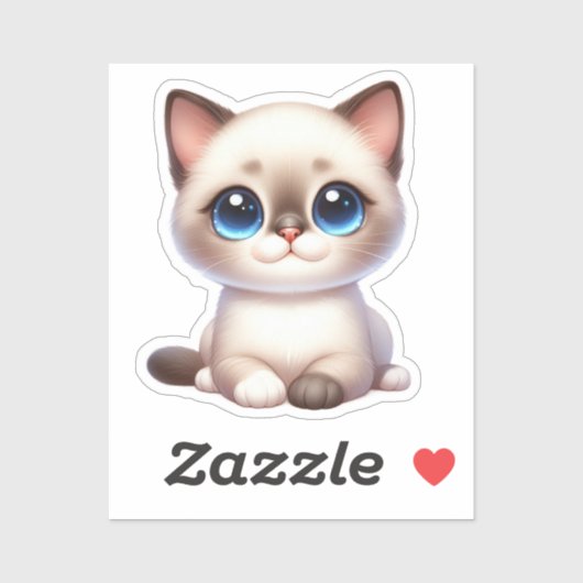 Pegatina Gatito Kawaii Adorable シール (シート)