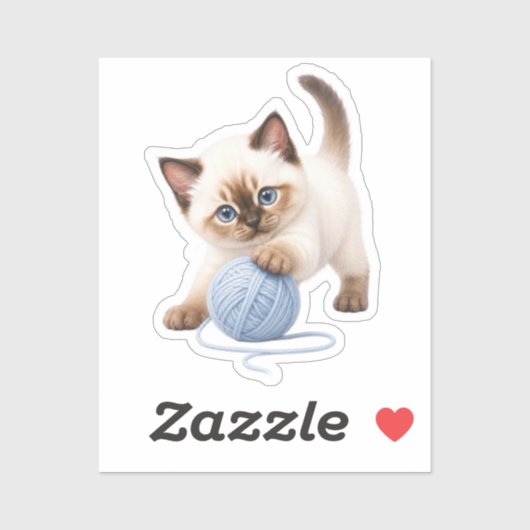 Pegatina Gatito Kawaii Adorable シール (シート)