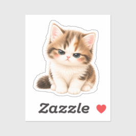 Pegatina Gatito Kawaii Adorable シール