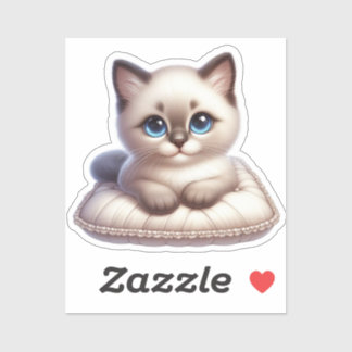 Pegatina Gatito Kawaii Adorable シール
