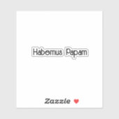 Pegatina Habemus Papam シール (シート)
