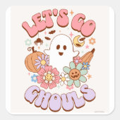 Pegatina Halloween スクエアシール (正面)