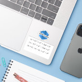 Pegatina identidades notables シール (ノートパソコンとiPhone)