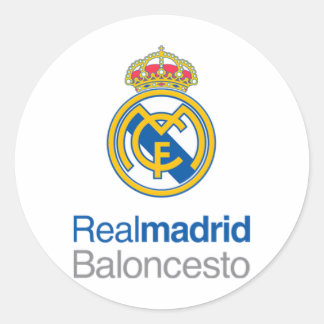 pegatina madridista ラウンドシール