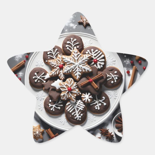 Pegatina navidad 1 - 001 星シール (正面)