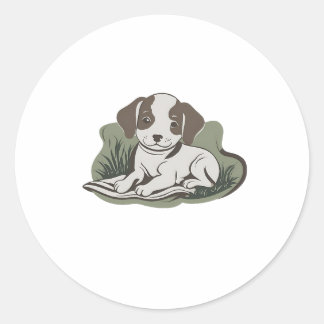  Pegatina Redonda Clásica Pegatinas  ラウンドシール