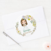 Pegatina redonda Primera Comunión GEORGIA ラウンドシール (封筒)