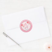 Pegatina redonda /Stickers Diseño Original ラウンドシール (封筒)