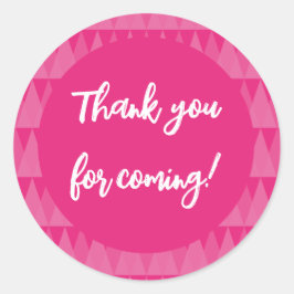 Pegatina redonda texto editable ラウンドシール