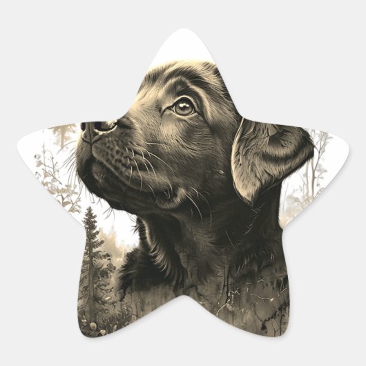 Pegatinas con forma de estrella 星シール (正面)