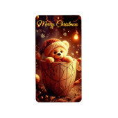 pegatinas de Navidad  ラベル (正面)