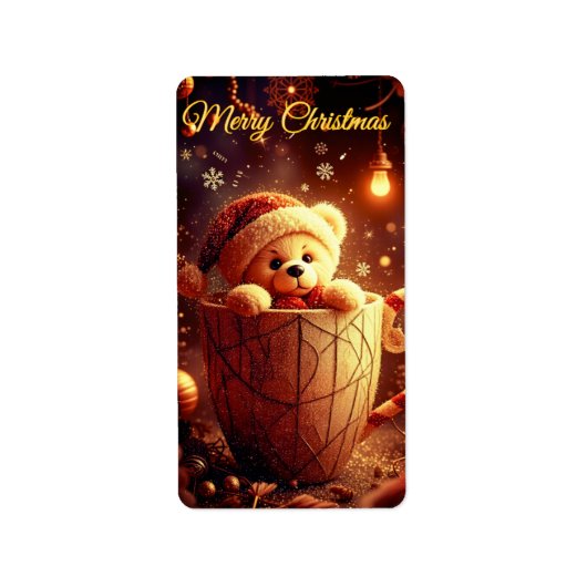 pegatinas de Navidad  ラベル (正面)