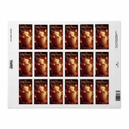 pegatinas de Navidad  ラベル