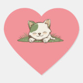 Pegatinas en forma de corazón ハートシール (正面)