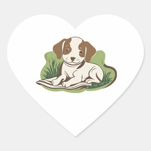 Pegatinas en forma de corazón ハートシール (正面)