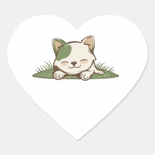 Pegatinas en forma de corazón ハートシール (正面)