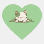 Pegatinas en forma de corazón ハートシール (正面)