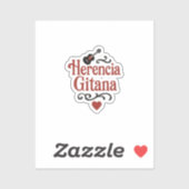 Pegatinas Herencia Gitana-Colección Raíz Gitana シール (シート)