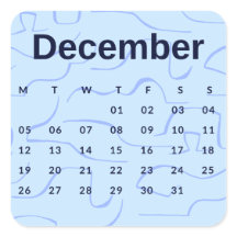 Pegatinas mes del año - December (S'K) *2022