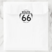 Pegatinas "ROUTE 66" ラウンドシール (バッグ)