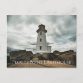 Pegggys Point Light house, Nova Scotia,カナダ ポストカード (正面)