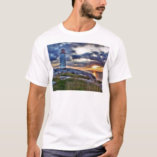 Peggiesの入江ノバスコシアカナダ Tシャツ (正面)