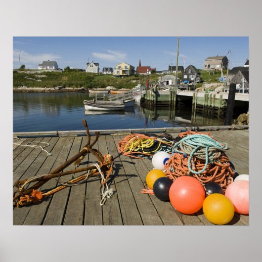Peggy's Cove, Nova Scotia,カナダ2 ポスター (正面)