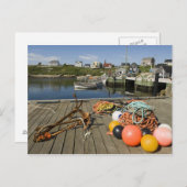 Peggy's Cove, Nova Scotia，カナダ2 ポストカード (正面/裏面)