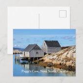 Peggy's Cove, Nova Scotia, Canada ポストカード (正面/裏面)