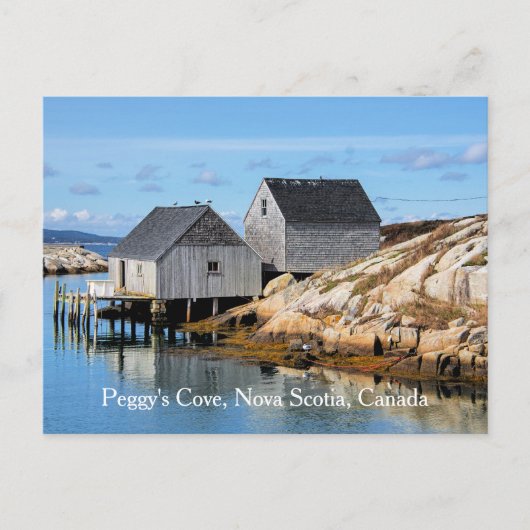 Peggy's Cove, Nova Scotia, Canada ポストカード (正面)