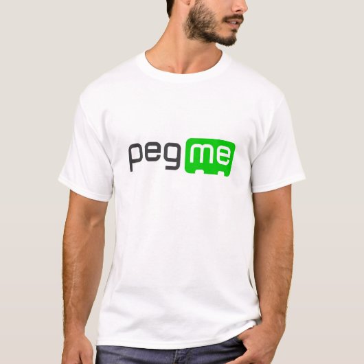 PegMeのTシャツ Tシャツ (正面)