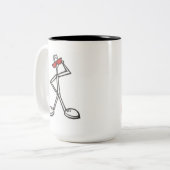 peh_onMug -マグ + 赤の広場 ツートーンマグカップ (正面左)