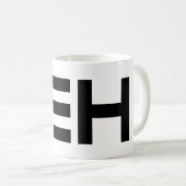 peh_onMug - PEH! コーヒーマグカップ (正面右)