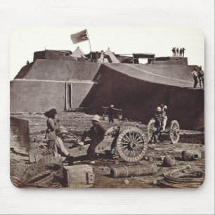 Pehlangの城砦1860年(卵白の銀のプリント) マウスパッド