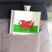 Peidiwchのâ PhoeniウェールズHipflask フラスク (インサイチュ)