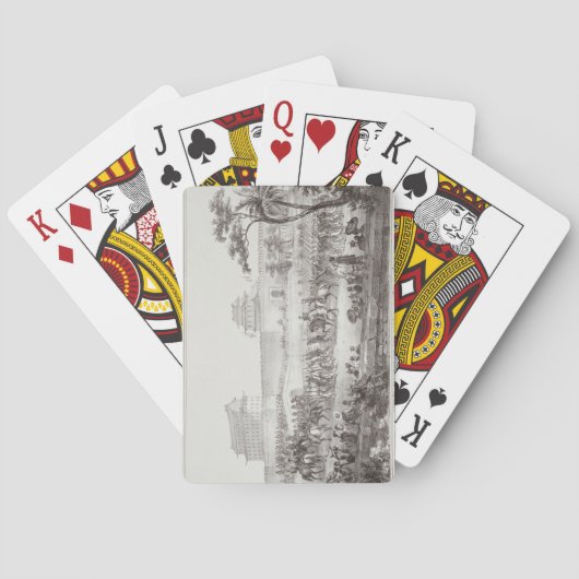 Pekiへの同盟軍隊の勝利の記入項目 トランプ (裏面)