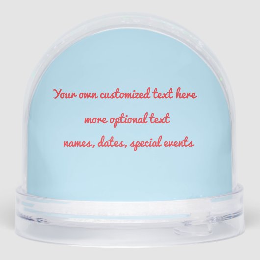 PEKIN CHRISTMAS DUCK SNOW GLOBE (裏面)