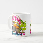 Pekin Robins—Leiothrix Love Never Fails コーヒーマグカップ (正面左)