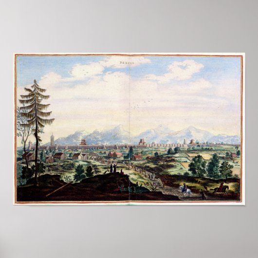 PEKING by Nieuhoff ポスター (正面)