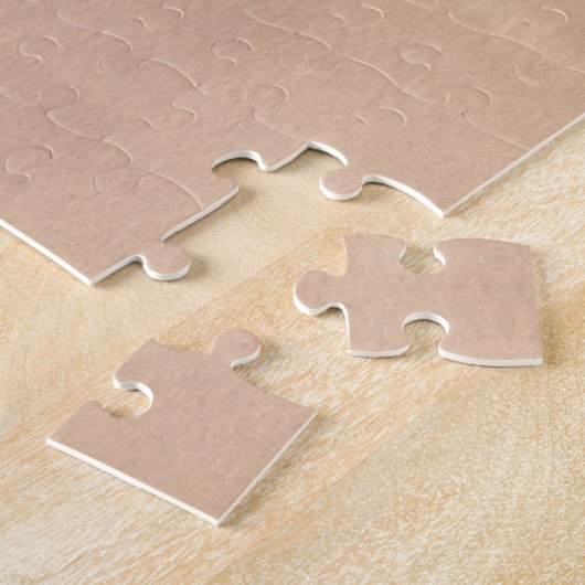 Pekingeseはコラージュの後をつけます ジグソーパズル (側面)