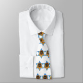 - Pekingeseハヌカーのダビデの星-小石 ネクタイ (タイ)