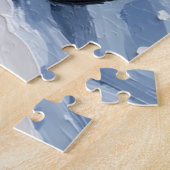 Pekingese Christmas Red Truck Holiday ジグソーパズル (側面)